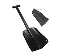 ibasenice Pelle à Neige Pliante Grattoir à Neige Aluminium pour Urgence Outil de Voyage Compact avec Élimination Rapide et Glace