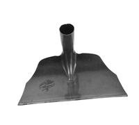 ibasenice Pelle À pour Étable Râteau De Nettoyage pour Écurie Râteau De Grange en Acier Au Manganèse Pelle De Ferme en Métal Grattoir À en Acier Au Manganèse Raclette À