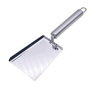 ibasenice Pelle Acier Inoxydable pour Pollen Outil de Nettoyage pour Apiculteurs Pelle Plate pour Extracteur de Équipement Apicole Indispensable pour Ruche