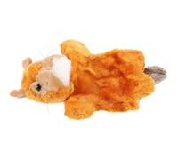 ibasenice Peluche Écureuil Marionnette Main Douce Interactif Garçon Fille pour Conte et Éducation Créative