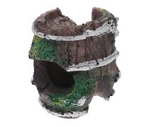 ibasenice Petite Araignée Cachée dans Une Grotte pour Aquarium Cachette Abri pour Araignées Cachette pour Reptiles Cabane D'Élevage De Petits Poissons Terrarium pour