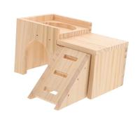 ibasenice Petits Animaux de Hamster Décorative Habitat Sûr et Stimulant pour Rongeurs Refuge Élégant pour Intérieur et Extérieur