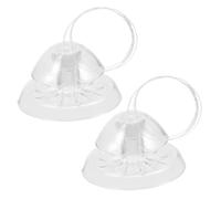 ibasenice Piège à Escargots pour Aquarium, Accessoire Anti-limaces, Lot de 2 en Plastique Transparent, Taille Small, Usage Aquarium Plantes et Poissons, Capture Écologique sans Danger