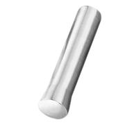 ibasenice Pilon en Acier Inoxydable 304 Rond Argenté Résistant à L'usure et Anti-adhérent, Ustensile Cuisine Pratique pour Écraser Épices et Ail la Maison