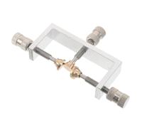 ibasenice Pince de Bord de Violon en Aluminium Argenté Fixation Trois Points, Légère et Rapide à Installer, Réparation D'instruments comme Alto et Violoncelle
