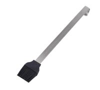 ibasenice Pinceau Silicone de Cuisine pour Barbecue et Pâtisserie Brosse à Badigeonner Réutilisable avec Manche Long Résistant Chaleur pour Cuisson et Marinade des Viandes et Légumes