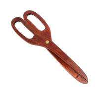 ibasenice Pinces Bois Créatives Type Ciseaux Prise Antidérapante pour Dessert et Toast, Ustensile de Service Usage Quotidien et Hôtel