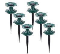 ibasenice Piquets Guidage Tuyau D'arrosage, 6pcs en PP Vert, Supports Pratiques et Faciles à Fixer pour Pelouses, Agriculture et Terrasses