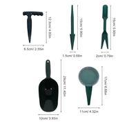 ibasenice Plantoir De Jardin Manuel Outil De Plantation Godet De Pelle à Terre Outil De Jardinage Plantoir De Jardin Bêche à Terre pour Planter Désherber Ameublir