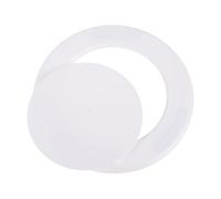 ibasenice Plaque d'accès plafond : panneau rond en plastique de 10 cm pour trou mural - trappe de réparation de tuyauterie - couvercle adhésif sans perçage pour salle de bain et cuisine