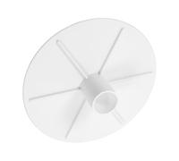 ibasenice Plaque De Rechange pour Aspirateur De Piscine Hors Sol Couvercle Écumoire Blanc Adaptateur pour Système Écumage Entretien De Piscine
