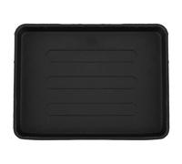 ibasenice Plaque Fonte pour Barbecue 40X30 CM Poêle Teppanyaki Rectangulaire pour Cuisson Homogène de Steaks et Légumes pour Barbecue et Camping