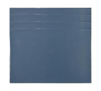 ibasenice Plaques de Fausses Tuiles de Toit Miniatures en PVC Bleu Ancien, 4 Pièces 1/100 pour Décor de Maison de Poupée, Aménagement de Table de Sable et Modélisme DIY Réaliste