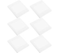 ibasenice Plaques de Prise Décoratives Blanches 6 Pcs en Pc, Plaques de Recouvrement pour Boîtes Électriques Couvercle Anti-Poussière, Adaptées la Rénovation et Usage Domestique