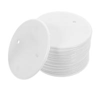 ibasenice Plaques d'obturation octogonales blanches 30pcs en PP pour boîtes de plafond, protection des câbles, installation facile, décorations pour boîtes de ventilateur de plafond