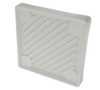 ibasenice Plateau Carré pour Pots De Fleurs avec roulettes Bac Égouttage Décoratif Chariot Mobile pour Plantes Intérieur Et Extérieur