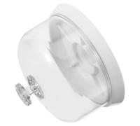 ibasenice Plateau de Rangement pour Mouvement de Montre en Plastique Blanc, Couverture Anti-poussière Étanche, Coffret de Pièces pour Horloger, Préservation et Organisation des Composants