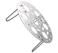 ibasenice Plateau Vapeur Inox Rond Support Pliable Multifonction pour Cuisson Vapeur Rack Résistant et Facile à Nettoyer Adapté pour Casseroles et Cuiseurs