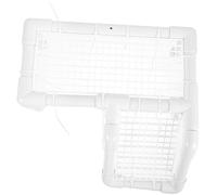 ibasenice Plateforme Flottante pour Tortue avec Rampe Droite Accessoire Stable et Durable pour Aquarium Reptile Zone de et Basking pour Tortues Aquatiques