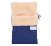 ibasenice Pochette de Couchage Suspendue chauffante pour Hamsters et | Nid suspendu pour cages de rats, pochette de couchage en coton avec poche isolante pour les journées froides, convient aux