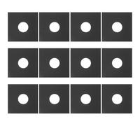 ibasenice Pochettes de Rangement en Papier Kraft Noir et Facile à Utiliser Lot de 12 Protection Pratique pour Disques Vinyles pour Collection de Vinyles Classique