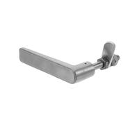 ibasenice Poignée de Porte de Cheminée Résistante à Chaleur Installation Facile en Acier Inoxydable Résistante à Chaleur Remplacement pour Porte de Chaudière et Foyer pour Usage Domestique