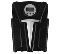 ibasenice Pompe à Air Portable 12V pour Voiture Compresseur d'Air Numérique avec Lampe LED Petit Gonfleur de Pneus Multifonction Compact et Facile à Transporter