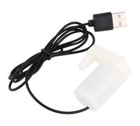 ibasenice Pompe à Eau Submersible Mini USB 2pcs pour Fontaines et Étangs, Fonctionnement Silencieux, Câble D'alimentation 1m, Débit 3l/min, Matériau Pvc Fiable