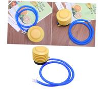 ibasenice Pompe à Pied Portable Plastique avec Double Embout pour Gonflage et Dégonflage Gonfleur pour Ballons et Jouets Gonflables Accessoire Pratique pour Fêtes et Couleur Aléatoire