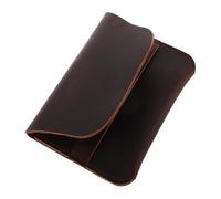 ibasenice Porte-Cartes Élégant pour Cartes De Visite Étui à Cartes Cuir pour Homme Rangement Pratique pour Identité Et De Crédit