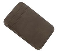 ibasenice Porte-Cartes Identité Vertical Léger PU Organisateur de Cartes de Visite et Permis Étui Résistant et Compact pour Voyage et Bureau Protection et Facile à Nettoyer