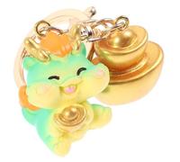 ibasenice Porte-clés Dragon Chinois Style Zodiac avec Pendentif Porte-chance Accessoire Décoratif Robuste pour Sac ou Voiture Cadeau Original pour Année Du Dragon