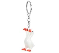 ibasenice Porte-clés Métal Original Trois Têtes d'Oiseau Créatif et Léger Accessoire Sac à Dos et Clés Cadeau Fête des Pères Garçon Noël