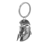 ibasenice Porte-clés Pendentif Casque Romain Antique en Alliage Robuste, Style Guerrier Vintage, Accessoire Léger pour Clés et Décoration de Paquet à Dos, Ornement Guerrier Grec pour Hommes