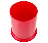 ibasenice Porte-Couverts Ménager Rouge Grand Format Récipient pour Cuillères et Baguettes Accessoire de Rangement Pratique pour Ustensiles Cuisine et Fête Porte-Ustensiles Multifonction