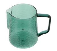 ibasenice Pot à Lait et Design Gradué Base Stable 500ml en Verre Borosilicate pour Servir Lait et Thé