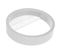 ibasenice Pot De Fleurs Mural Jardinière Murale Ronde Planteur Vase à Fleur Jardinière e D'intérieur Jardinière e De Forme Ronde Vase à Fleurs Suspendu Blanche