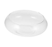 ibasenice Pot De Fleurs Transparent pour Conteneur Hydroponique Décoratif Petit Vase à Plantes pour Maison Bureau Et Jardin