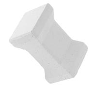 ibasenice Poteau de Four à Poterie Design Simple et Esthétique en Carbure de Silicium Blanc, Support Solide et Polyvalent pour Accessoires de Cuisson au Four pour Céramique