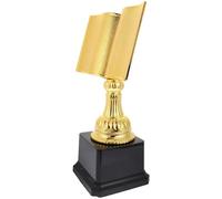 ibasenice Prix Pratique et Or de Récompense en Plastique pour Concours de Lecture pour Bibliothèques et Compétition de Lecture Garçon et Filles