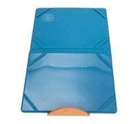 ibasenice Protecteur de Certificat de Naissance Slots et Design Intercalaire en Cuir Bleu, Format Organisateur de Documents pour Photos et Certificats pour Paquet à Main et Paquet