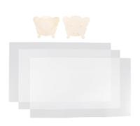 ibasenice Protection en Pvc Blanc pour Bac à Litière de Chat, Panneau Anti-éclaboussures Solide, pour Chats Urinant Bords du Bac