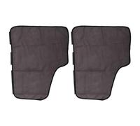 ibasenice Protection Porte Voiture Chien Artificiel Tapis Arrière Anti-Rayures avec Sangles Ajustables Accessoire Adaptable pour Siège Auto et Fenêtre Installation Facile pour Camion et