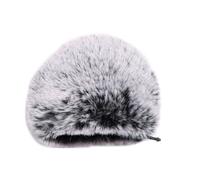ibasenice Protection pour Microphone en Peluche Remplaçable Housse Anti-éclaboussures et Pare-brise pour Microphone Accessoire