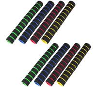 ibasenice Protège-pagaie Antidérapant en Mousse 22 Cm, Lot de 4 Paires Colorées, Confortables et Compatibles Kayak, Paddle et Sports Nautiques