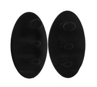 ibasenice Protège-Paumes Silicone Antidérapants pour Haltérophilie avec Design Ergonomique Trois Doigts Coussinets de Grip pour Tractions et Musculation Homme Femme
