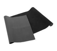 ibasenice Protège-reliure en Simili Cuir Pu Imperméable et Léger, Couverture de Livre Résistante aux Rayures, Design Minimaliste Noir, pour Étudiants et Voyage