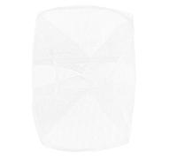 ibasenice Protège-ventilateur électrique sécurité à l'épreuve des enfants garde protecteur fans refroidissement couvertures de maille de ventilateur blanche