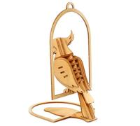 ibasenice Puzzle 3D en Bois de Tilleul de Perroquet Éducatif pour Garçon et Filles Puzzle 3D pour Garçons Jeu de Construction Créatif Lisse Sûr Développement Manuel