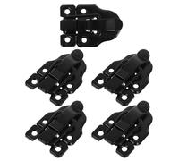 ibasenice Quincaillerie de verrouillage en métal 5 pièces, style rétro, secure locking, 6x4x1cm, adaptée pour boîtes à outils et coffrets